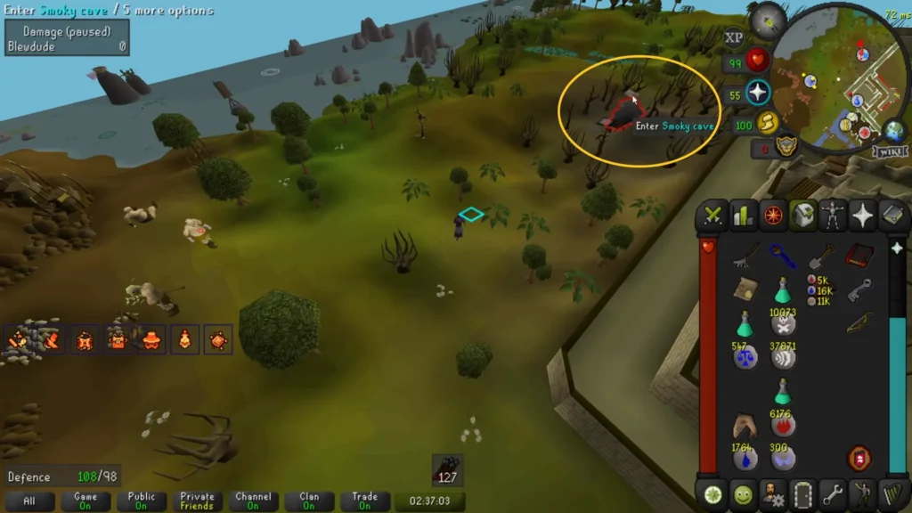 Thermonuclear Smoke Devil Location