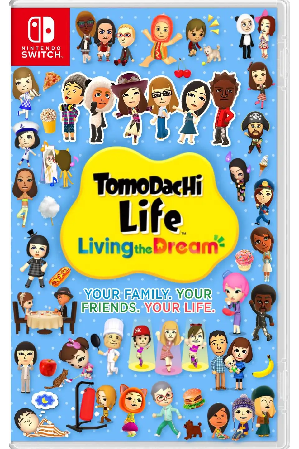 Tomodachi Life Living the Dream cover