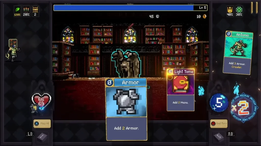 Vampire Crawlers Armor Card