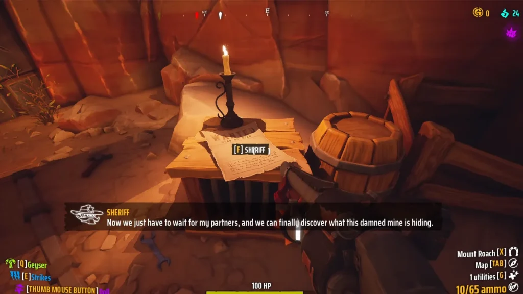 Where to Start the Canyon Secret Mission?
