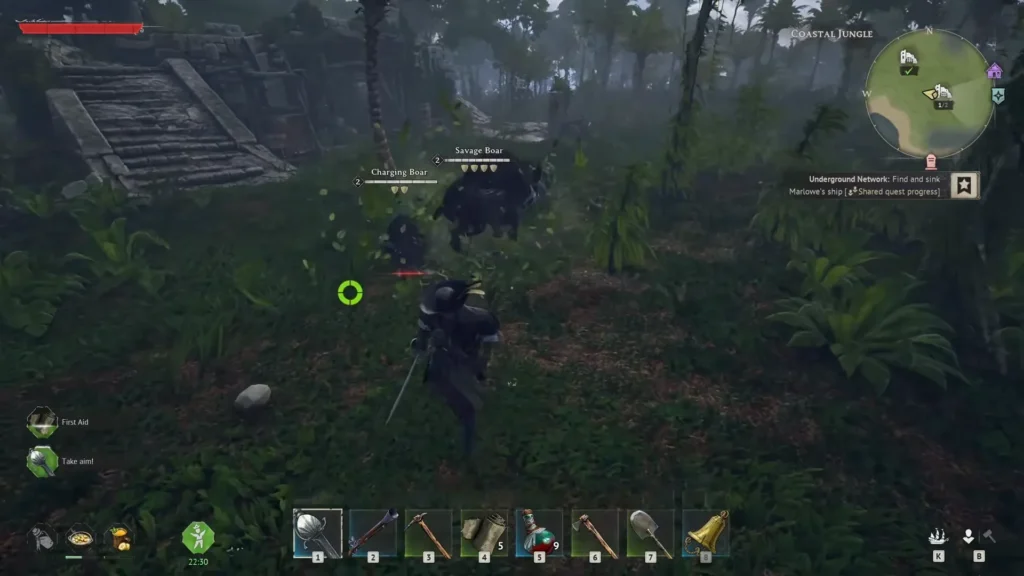Important Tip: Beware of Boars!