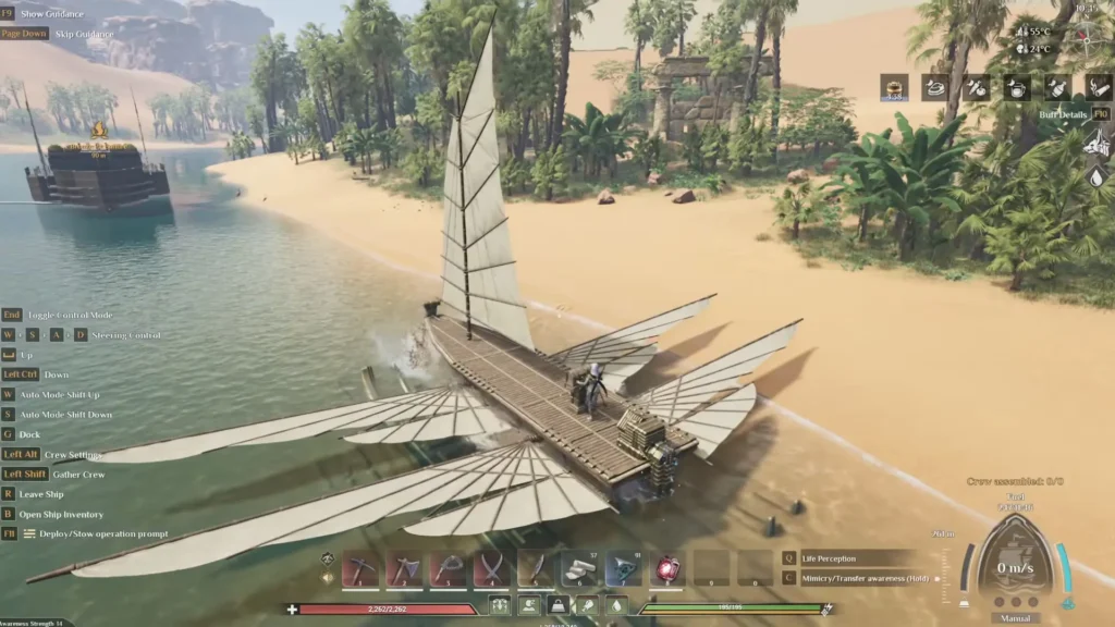 Wings on a Soulmask Ship