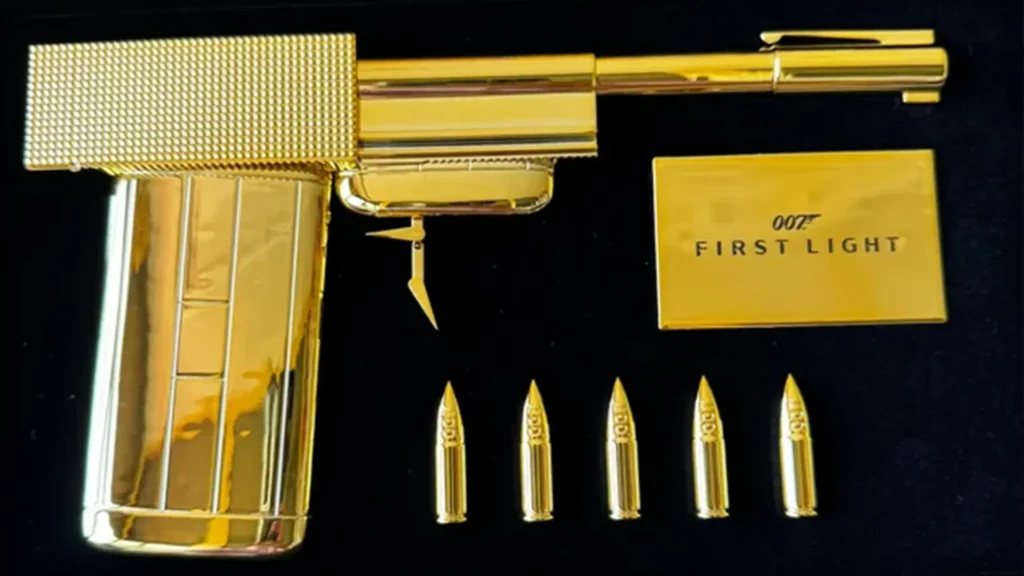 007 First Light Golden Gun real figure