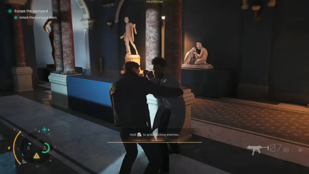 007 First Light use controller for melee combat
