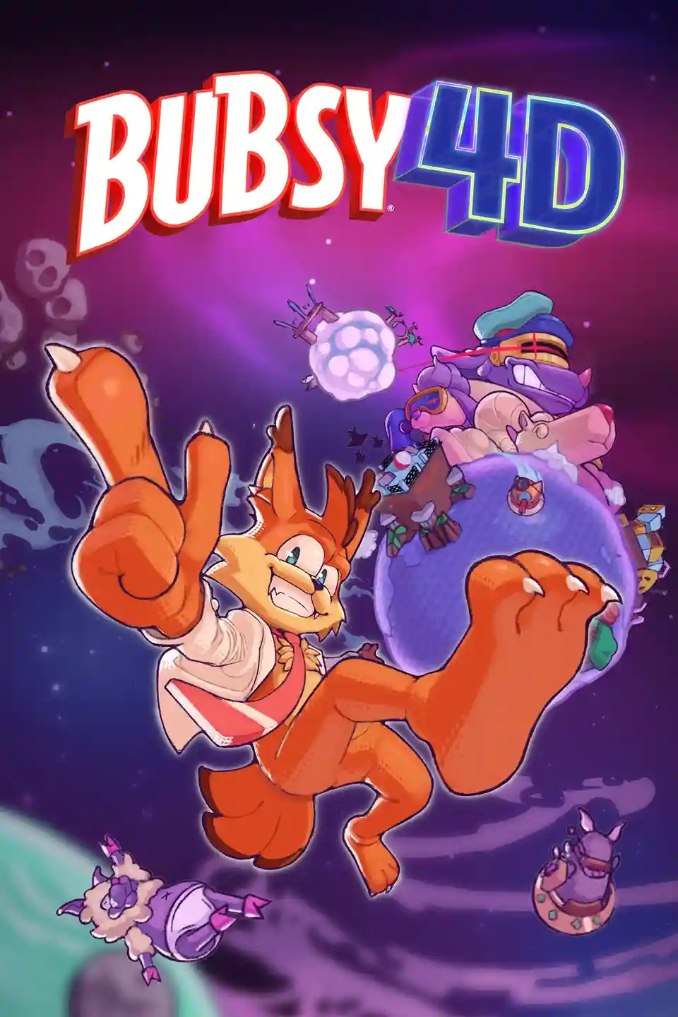 Bubsy 4d official poster
