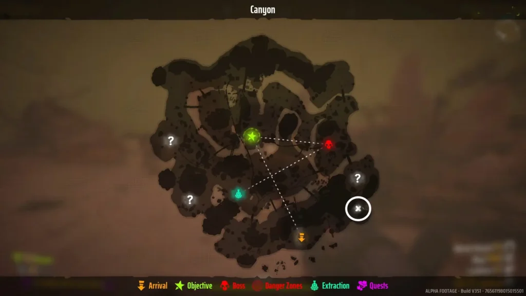 Trainwreck on the Canyon map
