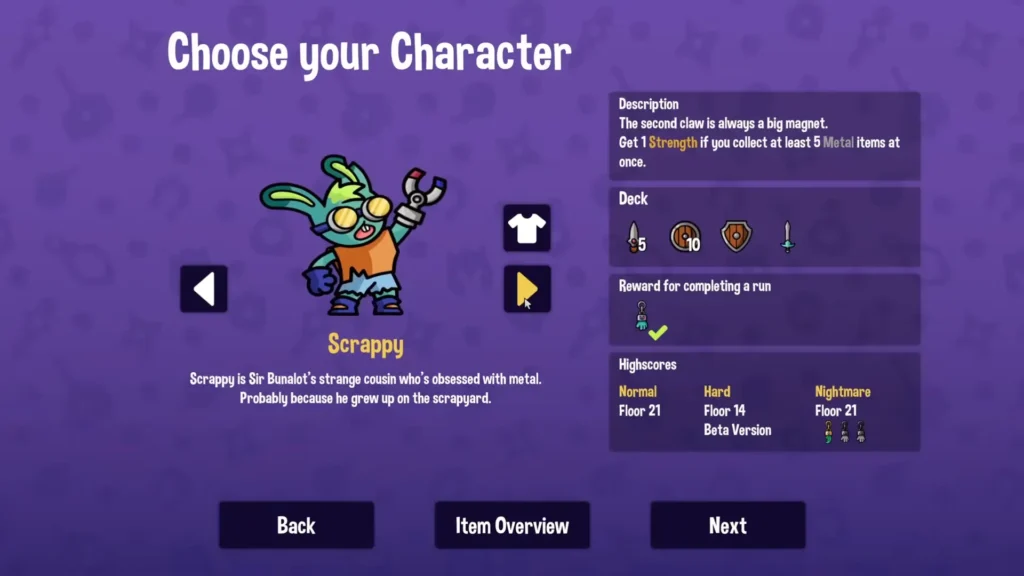 Dungeon Clawler Scrappy