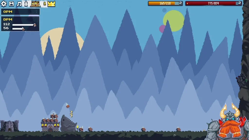 Dwarf Eats Mountain beginning