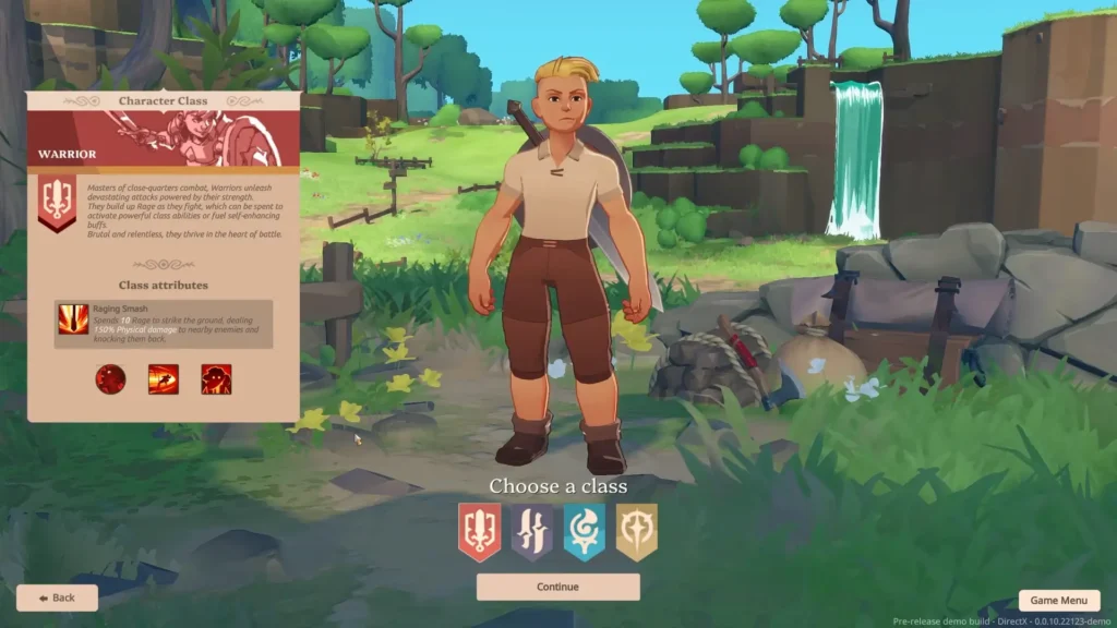 Farever Classes Warrior