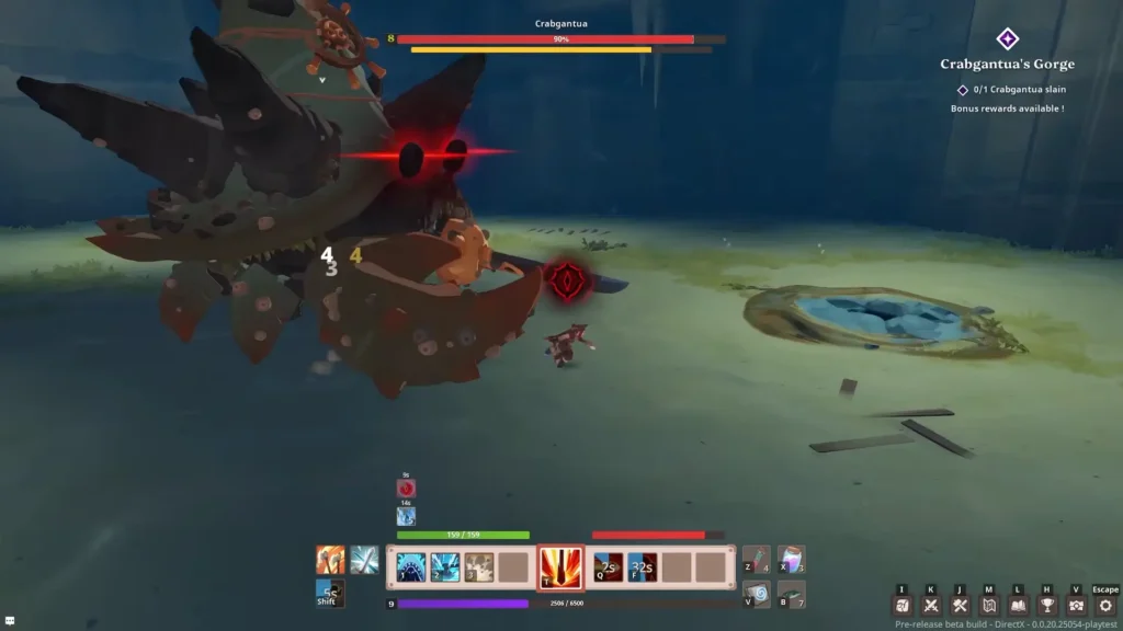 Farever Crabgantua Devour
