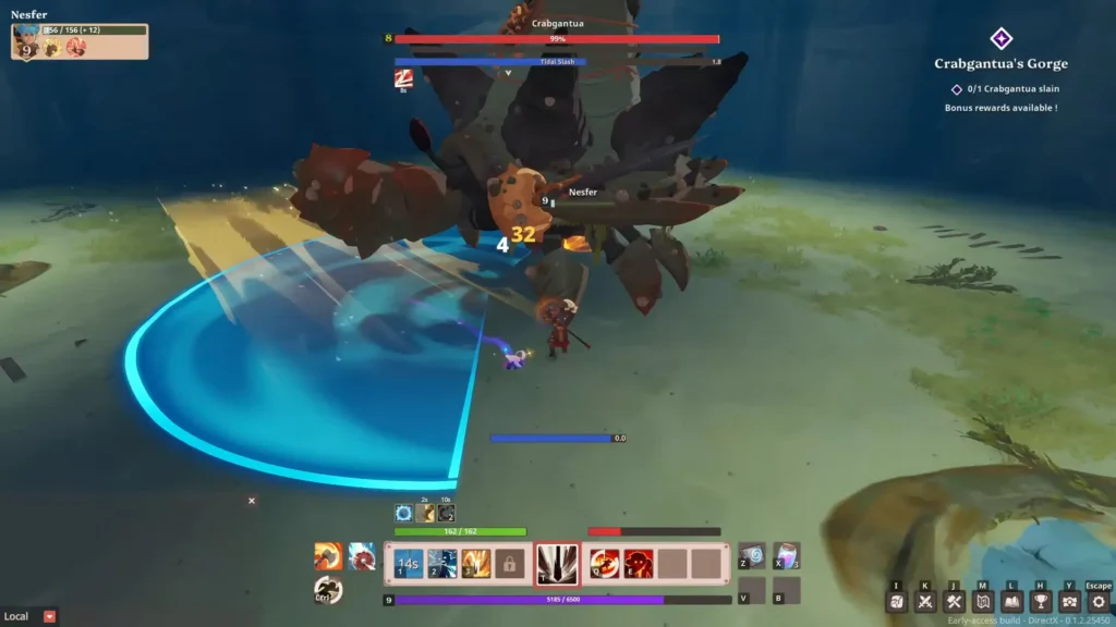 Farever Crabgantua Tidal Slash