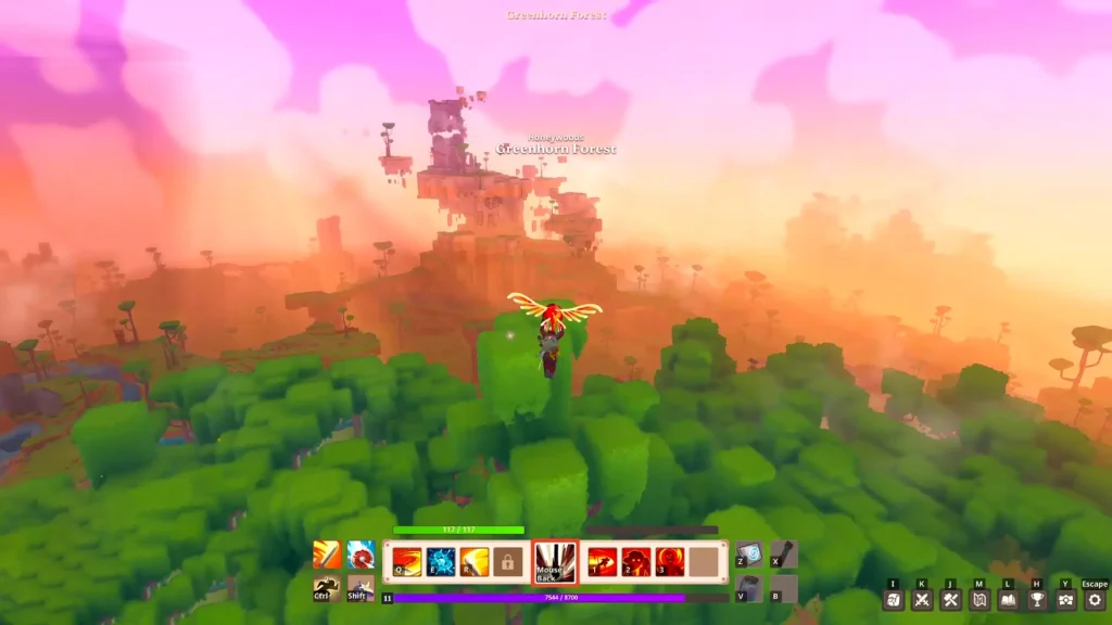 Farever Forest Jump Walkthrough The Vine Descent
