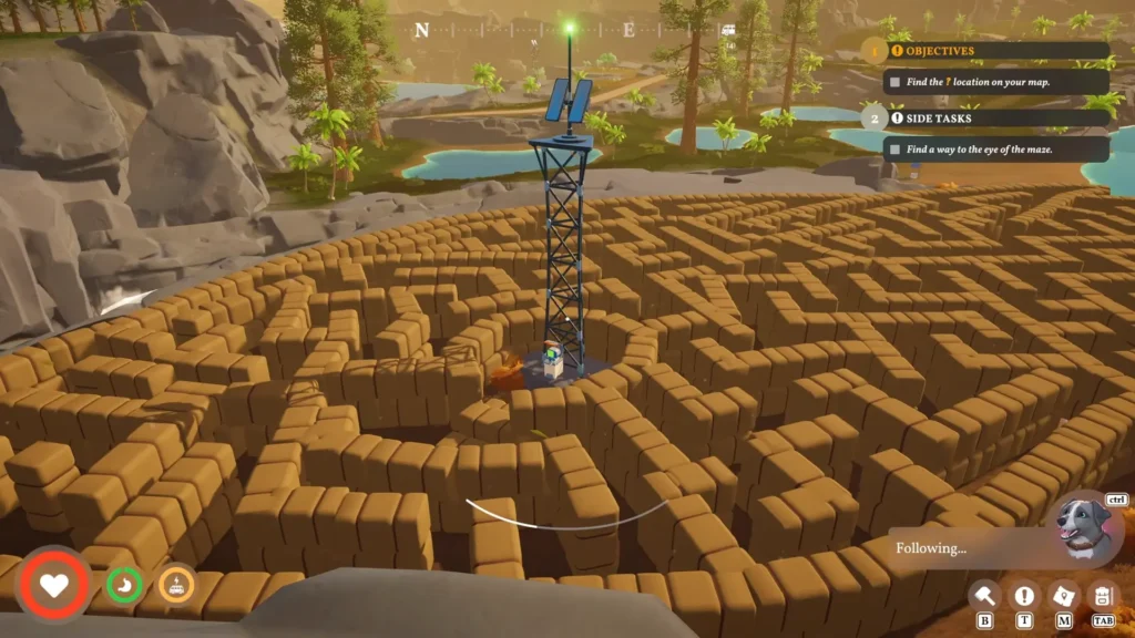 How to cheat the Maze in Outbound