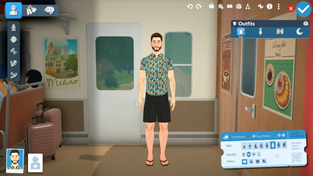 Male Para in Paralives Outfit