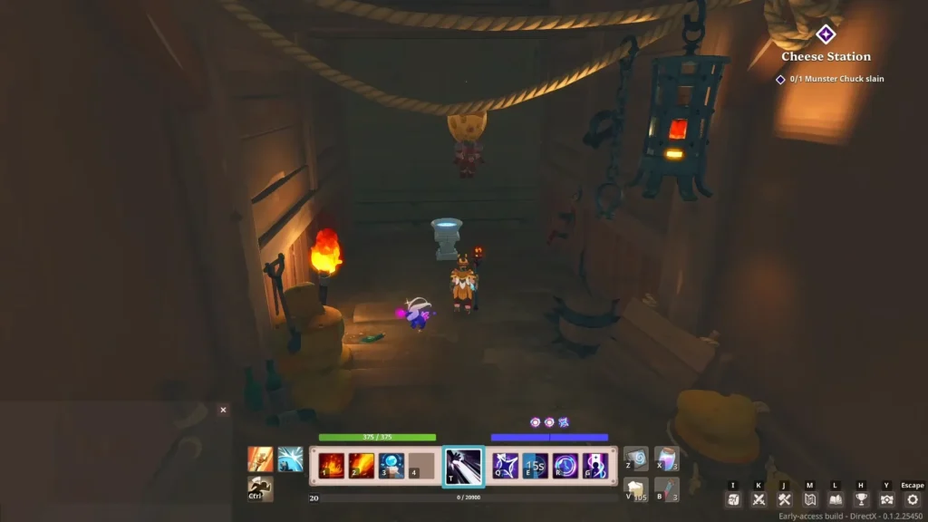 Munster chuck boss fight