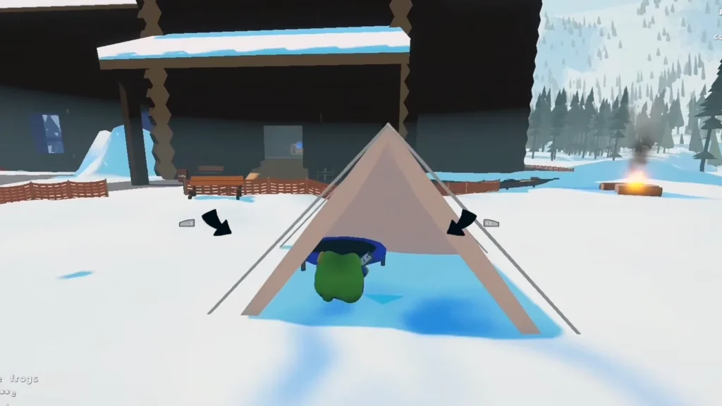 Sledding Game Blue Frog Skin Character Unlock 1