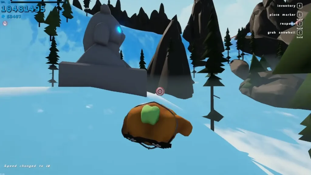 Sledding Game Characters Black Bear location (4)