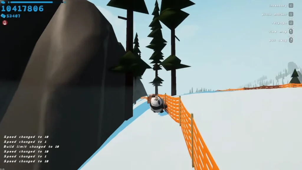 Sledding Game Characters Panda location (6)