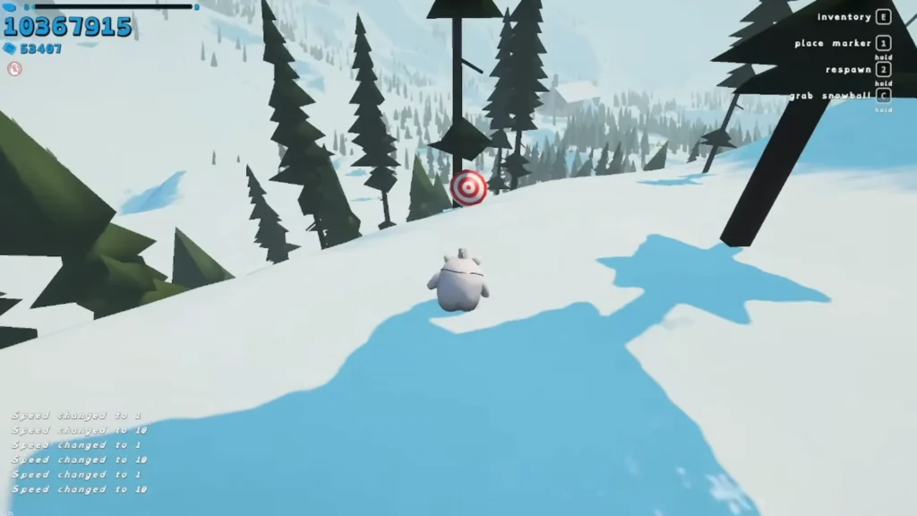 Sledding Game Characters Polar Bear location (3)