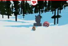 Sledding Game Fox