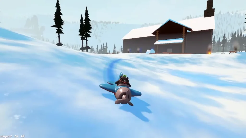 Sledding Game How to Get the Plane Sled