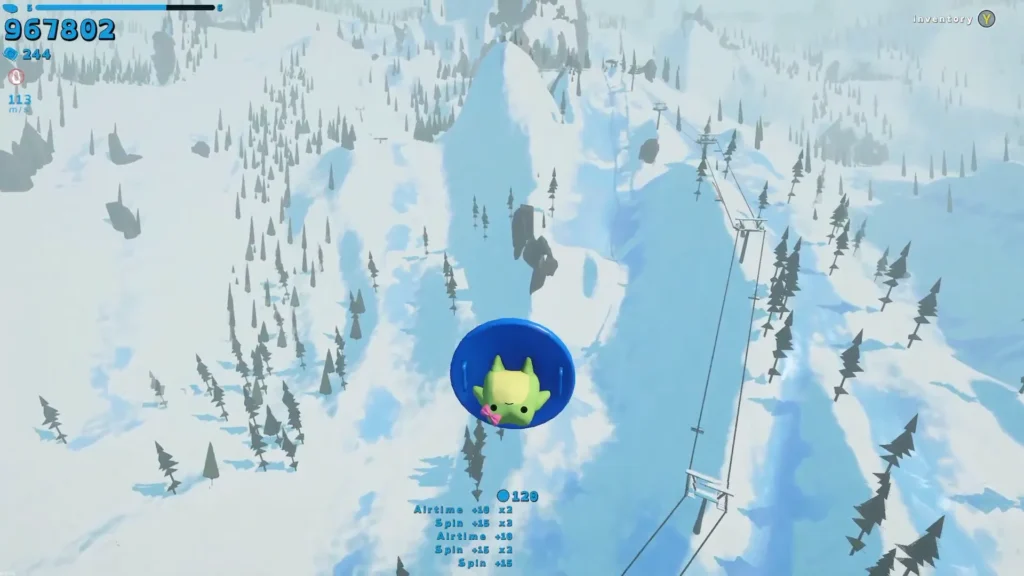 Sledding Game Soarin Flyin Achievement Guide (2)