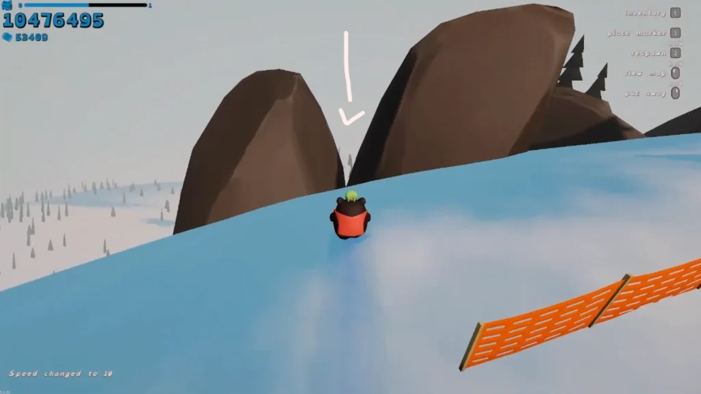 Sledding Game UFO Guide - How to Get the UFO (3)