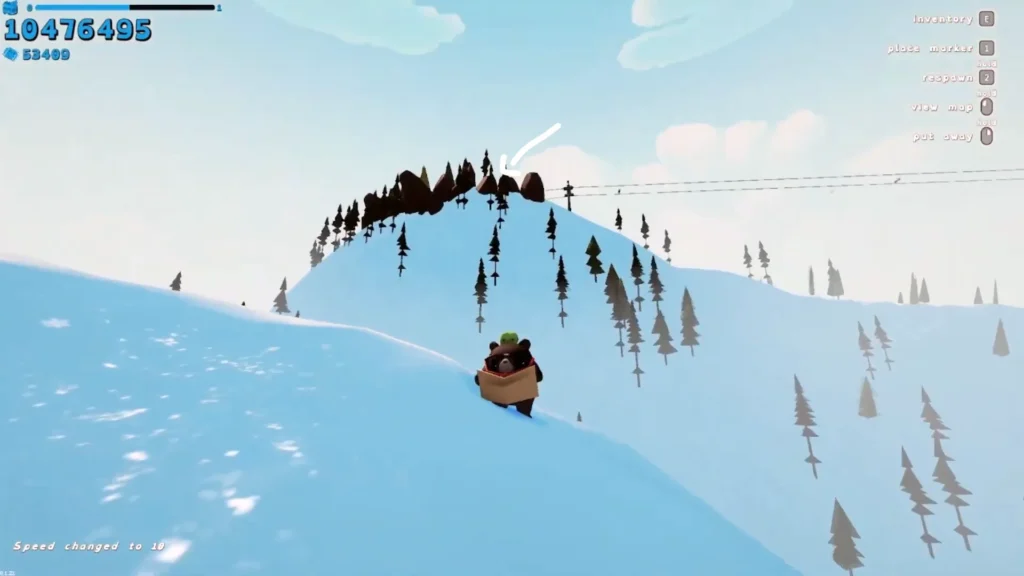 Sledding Game UFO Guide - How to Get the UFO (4)