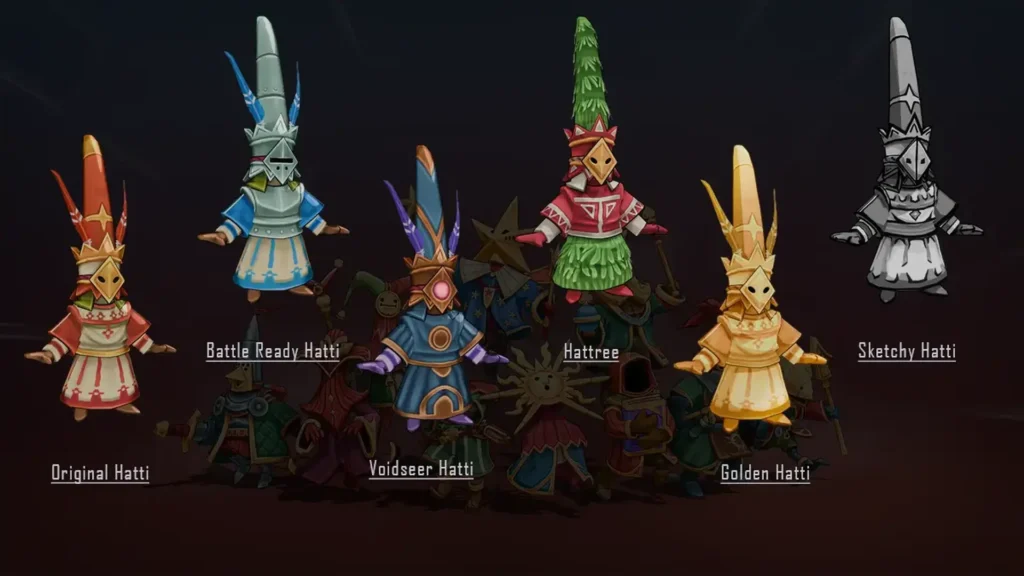 Spell Brigade Wizards Hatti skins