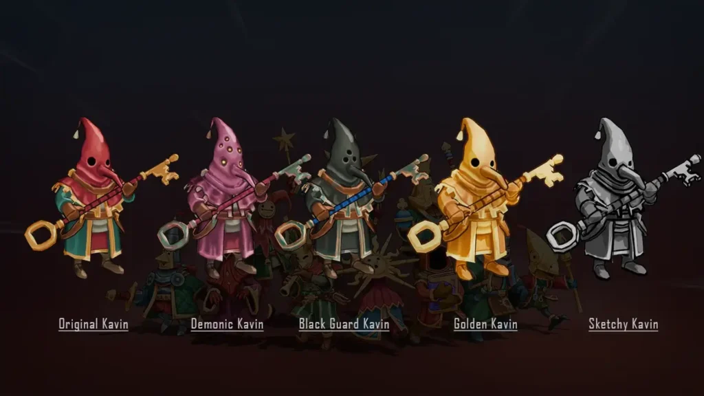 Spell Brigade Wizards Kavin skins