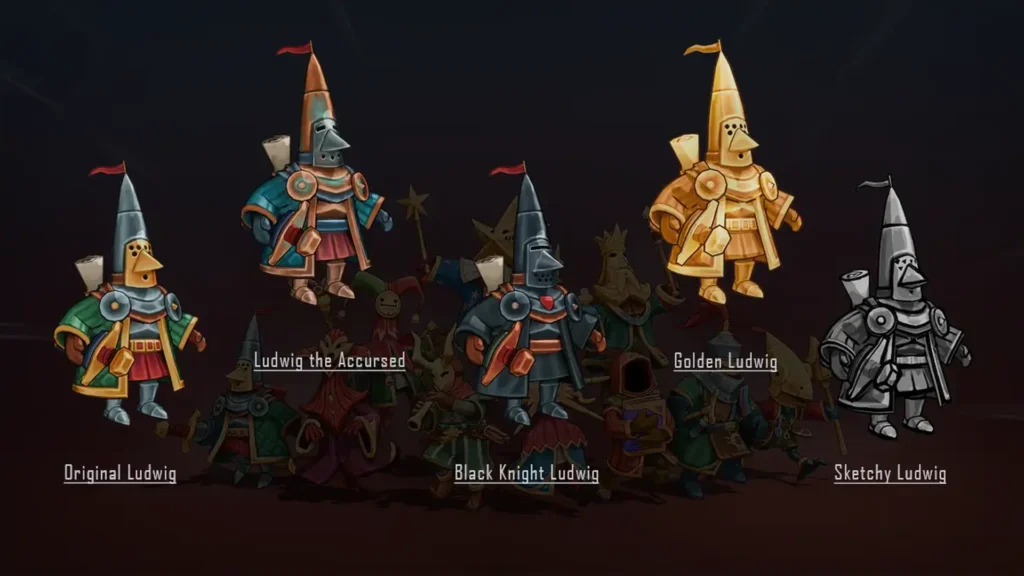 Spell Brigade Wizards Ludwig skins