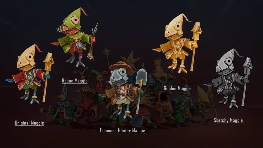Spell Brigade Wizards Maggie skins