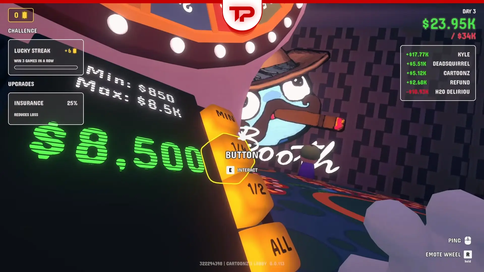 gamble with your friends cheat