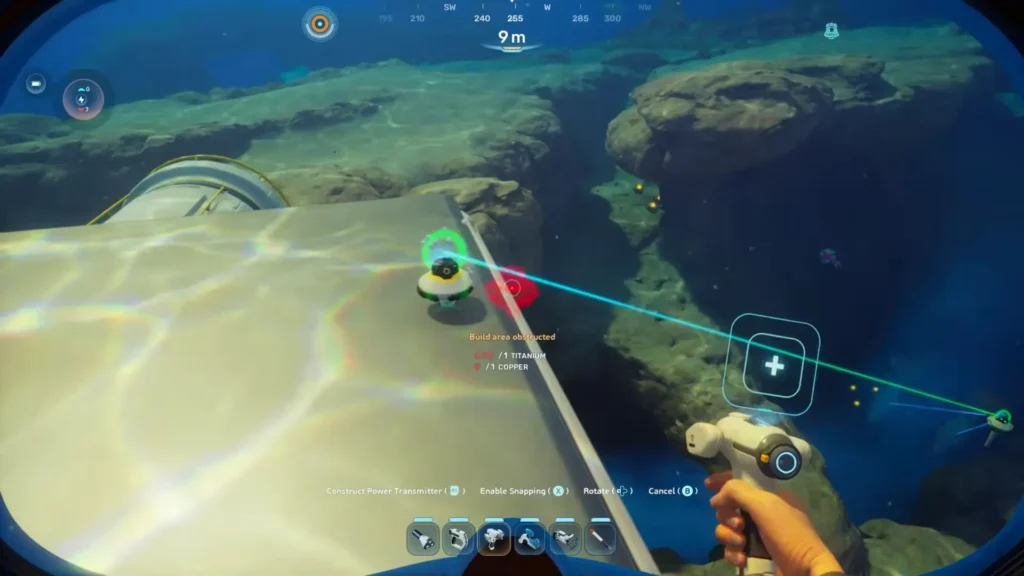 power transmitter not working subnautica 2