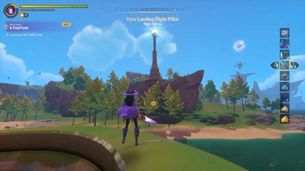 Activate Flight Pillars to Unlock Flight in Witchspire