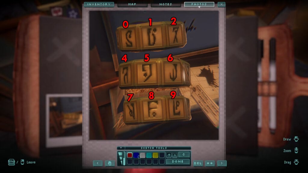 Artifact Symbols to Number mapping in Dimhaven
