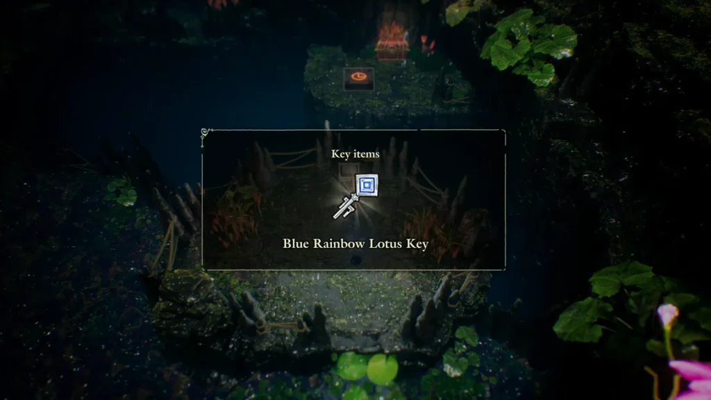 Blue key