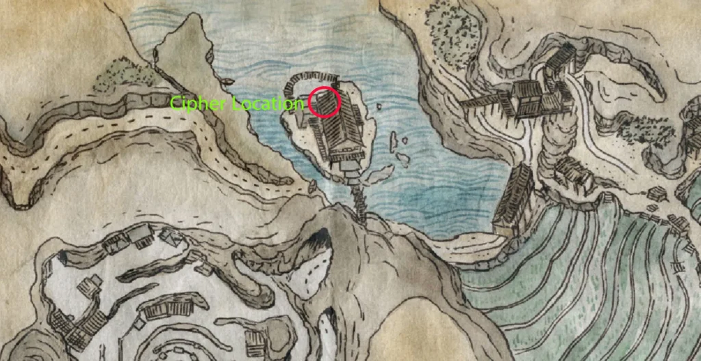 Cipher Location in Gothic Remake