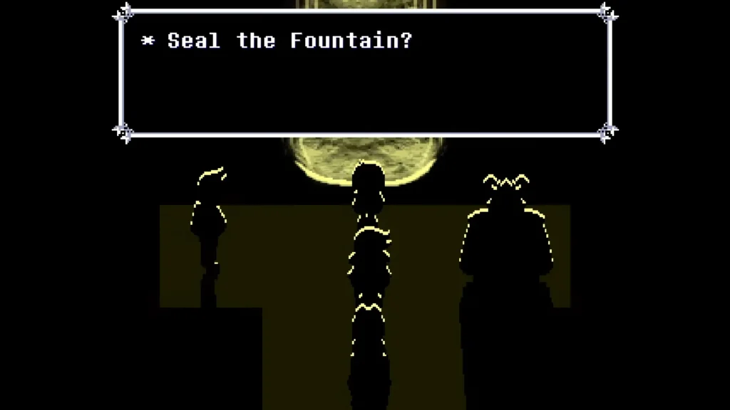 Deltarune Chapter 5 dark fountain