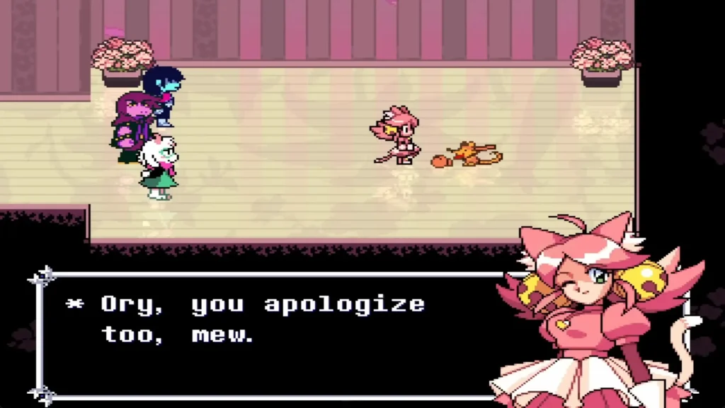 Deltarune Chapter 5 mew mew
