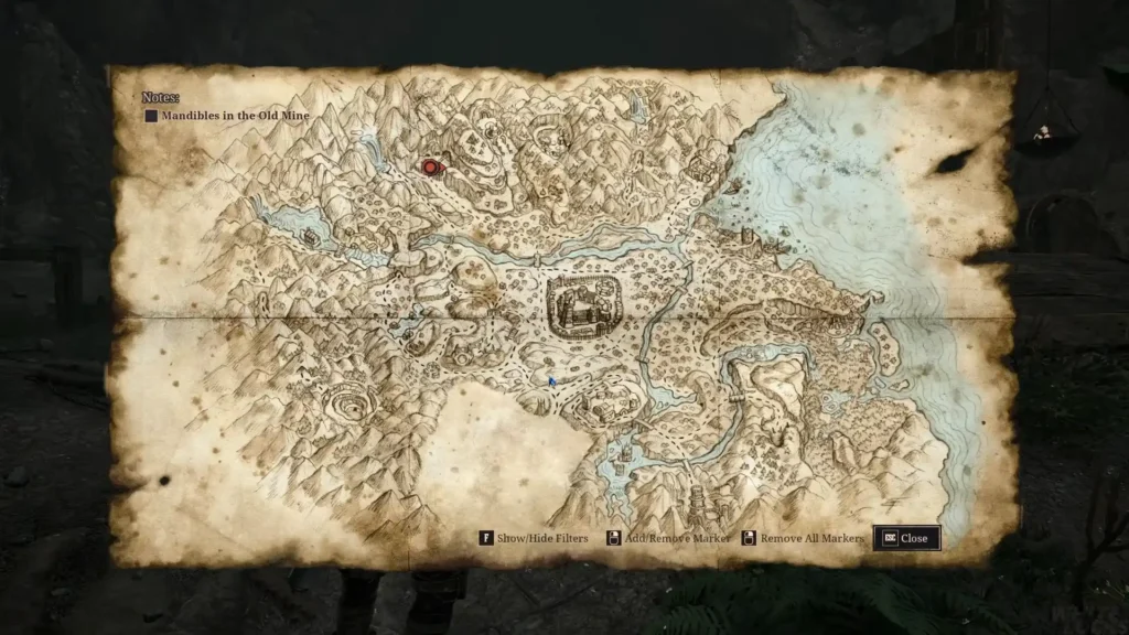 Gothic 1 Remake Bestiary 2 Location