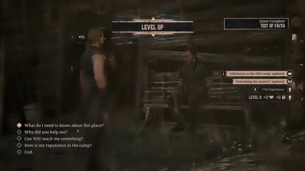 Gothic 1 Remake Give the List to Diego and Complete the Test of Faith Quest