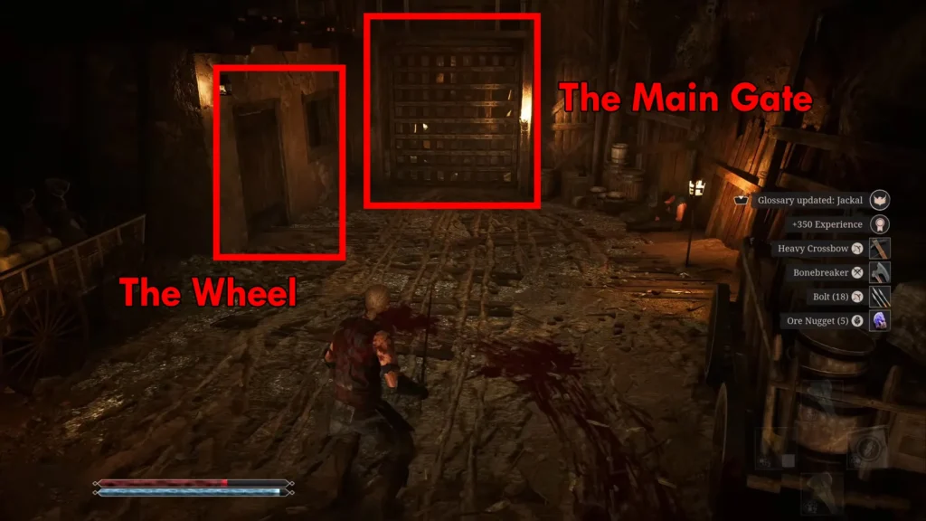 Gothic 1 Remake The Wheel to open the main gate in free mine