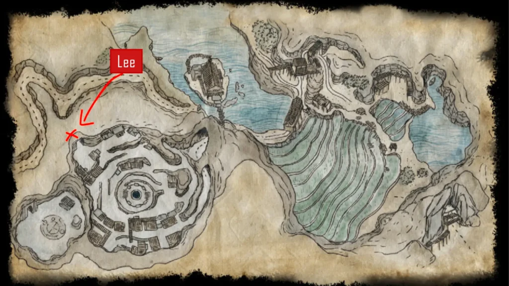 Gothic Remake Lee Location in New Camp