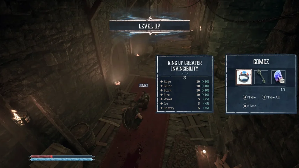 Gothic Remake Ring of Greater Invincibility