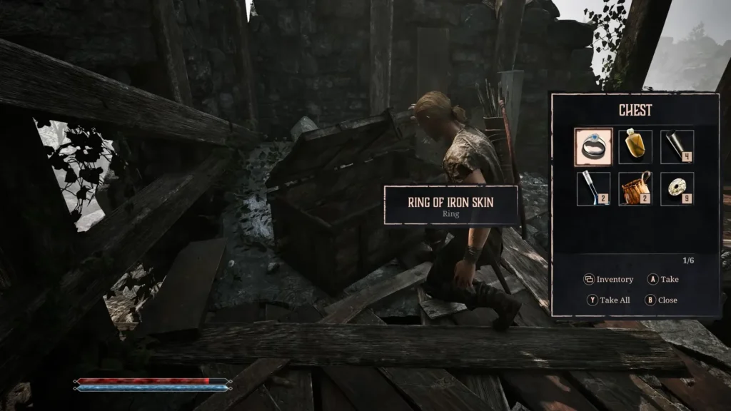 Gothic Remake Ring of Iron Skin broken tower 2