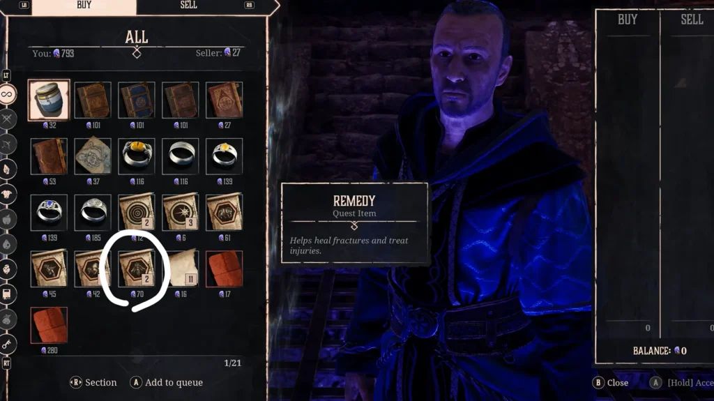 Gothic Remake Ring of Purification easy