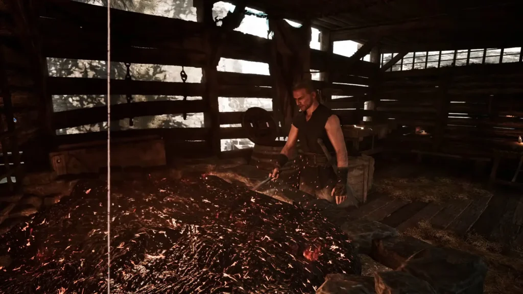 Gothic Remake smithing: Heat Up the raw steel
