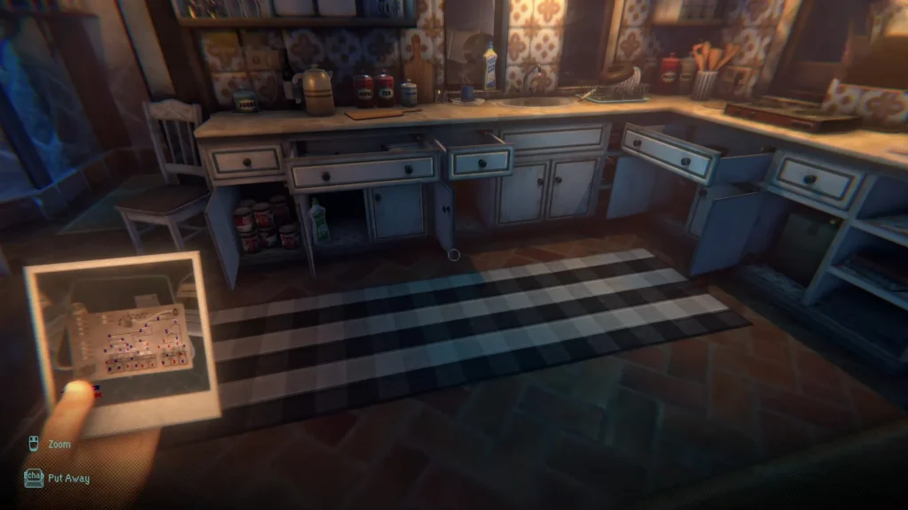 Kitchen Cabinets Puzzle in Dimhaven