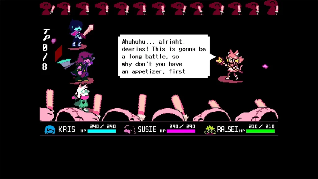 Mew mew boss fight